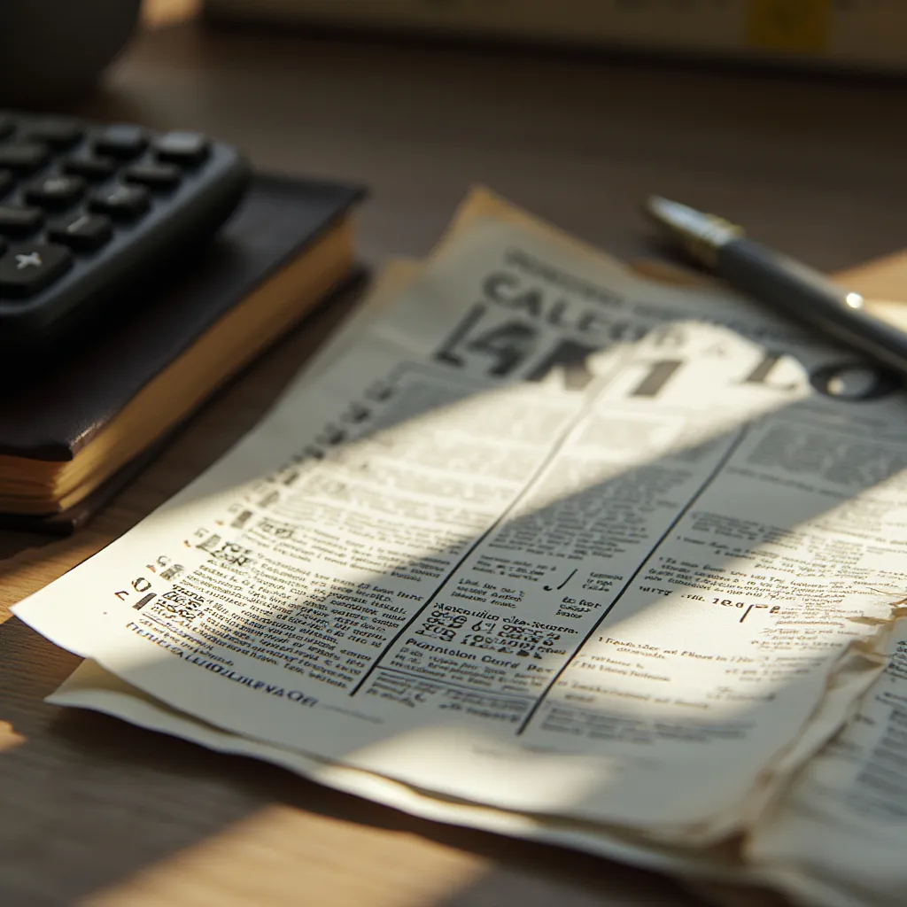 Jeune professionnel utilisant un ordinateur pour ses finances
